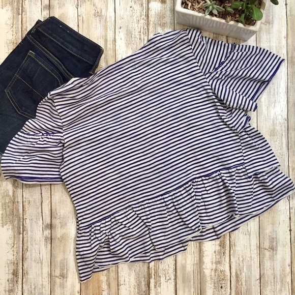 Anthropologie Fourth of July Stripe Top size S - Picture 6 of 7